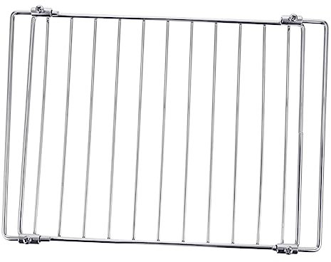 Mikinona Griglia Telescopica Per Forno Elettrico in Acciaio Resistente 280-350mm, Accessorio Barbecue Alta Temperatura Per Cottura Sicura e Facile Manutenzione in Cucina Domestica