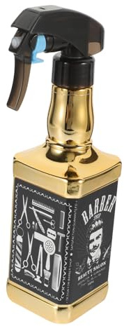 HONITANO Hair Stylist Spray Bottle Electroplated Refillable for Salon Barber Hairdresser Detailing Spray