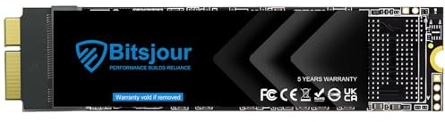 Bitsjour Disco rigido SSD SATA III da 256 GB, compatibile con ASUS Zenbook UX21A UX31A UX21E UX31E TAICHI21 TAICHI31, aggiornamento veloce del disco rigido per laptop (6 Gb/s, velocità di lettura 520