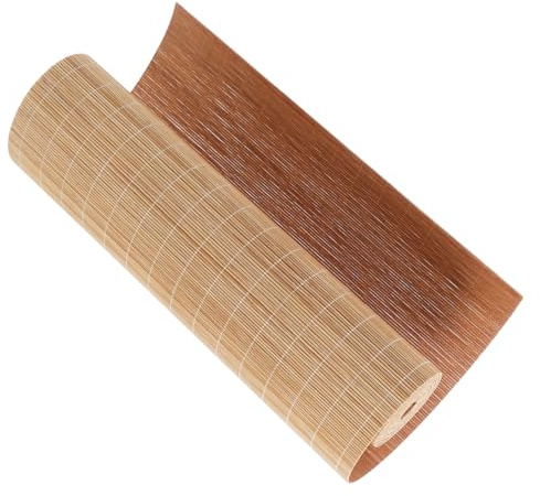 CHICAMPERA Tapete de Mesa de Bambú Decoracion Natural Recortable de 30cm Ancho Superficie Lisa sin Astillas Adecuado para Decoración Interior en Cumpleaños