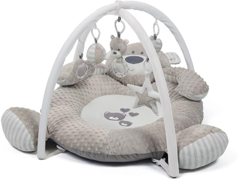 Babyzee Bear Necessities Play Gym with detachable hanging toys