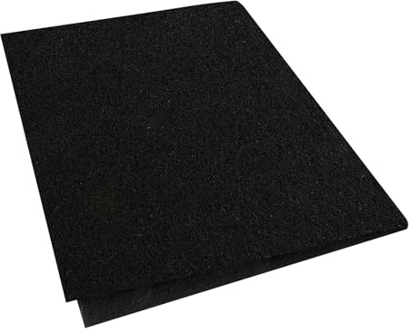Filtro de campana extractora, filtros de ventilador extractor de alta absorción, ventilador extractor de filtro de carbono resistente al fuego, filtros universales de carbón para campana extractora