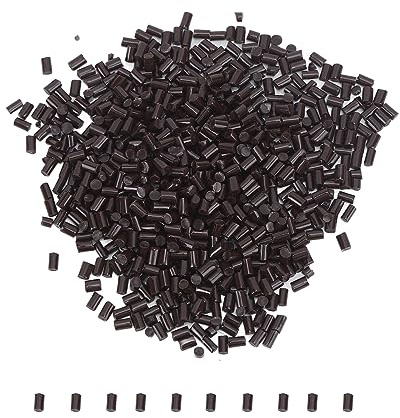 Glue Tips Resin Granule Beads, Adhesive Pellets for Hair Extension and Nail Design, Smokeless Odorless Bonding Granules with Instant Solidification, Easy Melting Ke