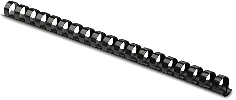 Fellowes 3/8in Black Binding Combs (25-Pack)