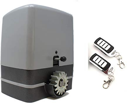 KIT Motor corredera VDS Carrera 800 Kg, para automatizar puertas y cancelas correderas de uso residencial, parking, garaje, cochera, alta calidad con 2 mandos alta seguridad