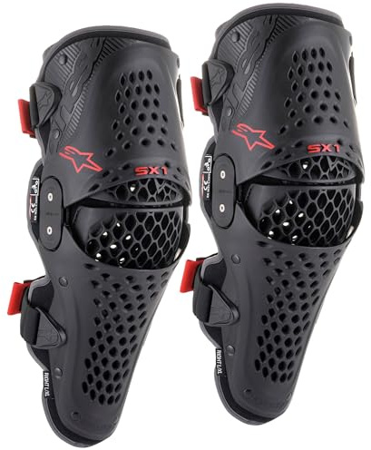 Alpinestars Knieschützer SX-1 V2 Schwarz Gr. S/M