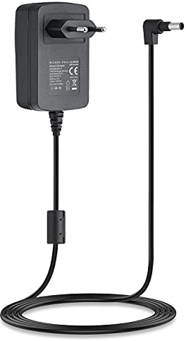 Wicked Chili 2m Netzteil kompatibel mit Makita Baustellenradio DMR 115 / DMR 114 Ladekabel, Ersatz für Original Steckernetzteil SE00000679 DAB Akku Radio (2500mA, 30W, 12V rauschfrei) schwarz