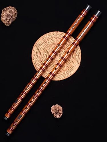 LANDTOM Selected Professional Dizi Chinese bamboo flute made by Dongxuehua (D)