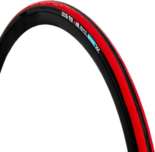 GORIX Rennradreifen 700×23C 25C 28C 32c 35c Fahrrad (Gtoair) (700×28c, Black×Red(1 Tire))