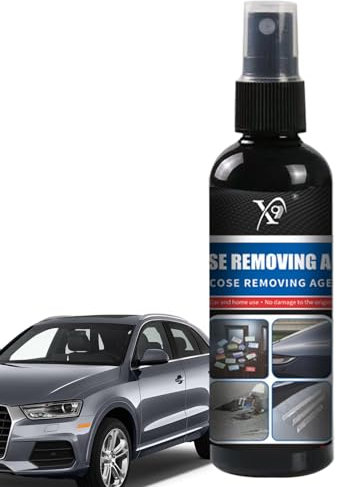 Klebstoffreiniger Spray - Klebstoffentferner für Autos | Auto Etikettenentferner Werbung Aufkleber Kleber Entferner Lackiert Außen Wand Car Wrapping Folie Bellv