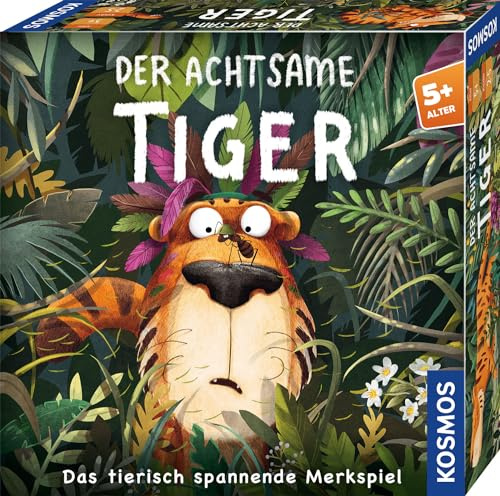 Kosmos Der achtsame Tiger - Das tierisch spannende Merkspiel | Brettspiel für Kinder ab 5 Jahre, Kinderspiel, Memo Spiel mit den Charakteren aus dem Buch Der achtsame Tiger