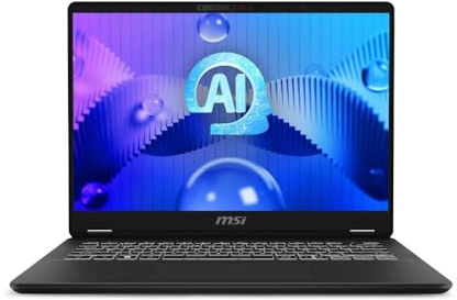 MSI Prestige 14 AI Evo Laptop- (14 16:10 FHD+ panel, Latest Intel® Core Ultra 7 155H, Intel® Arc Graphics, 32GB RAM, 1TB SSD, Intel Wi-Fi 7BE, Windows 11 Pro) - Stellar Grey