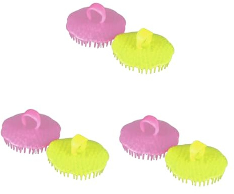 Healeved 6stücke Kopf Und Körpermassagebürsten Sanfte Shampoo Und Duschbürsten Für Kopfhautmassage Und Körperpflege Für Haartypen Und Tägliche Anwendung