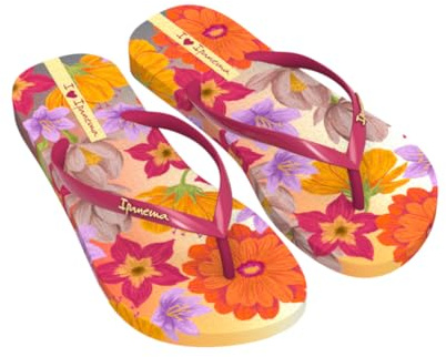 Ipanema VERAO TROPICAL FEM, Gul röd, 35/36 EU