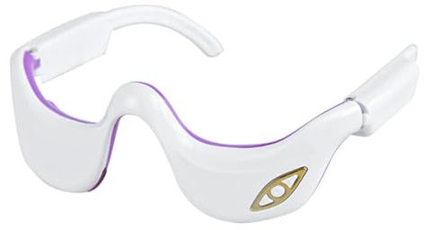 VOANZO Massaggiatore per Occhi con Calore per occhiaie e Sollievo dal gonfiore 6 modalità di Massaggio con 3 Livelli di intensità Maschera per Occhi riscaldata Portatile per Il Relax