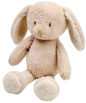 Nattou Kuscheltier Hase, Wegbegleiter ab der Geburt, ca. 34 cm, Polyester, Teddy, Beige