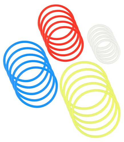 Be In Your Mind 20-teiliges Klemmbaustein-Set Gürtel Gummiband 2x2 3x3 4x4 5x5 Bausteinsteine Gummibänder Kompatibel mit Lego 85543 85544 85545 85546 Sets