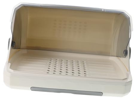 ERINGOGO Portable Bottle Drying Rack Mit Deckel Platzsparendes Flaschen-Organizer- Für Aufbewahrung Von Babyflaschen Tassen Und Behältern Der Arbeitsplatte Für Ordentliche Küche