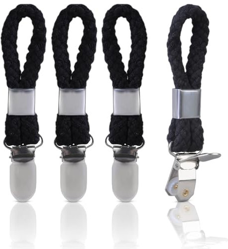 Set of 4 Towel Clip Grippers Holders Fasteners Clamps for Efficient Storage in Room Efficient Organization in Bathroom