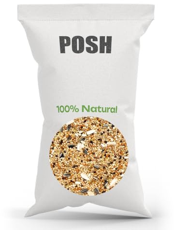 POSH papegojfoder 10 kg – universellt foder med vitaminer – naturligt och näringsrikt