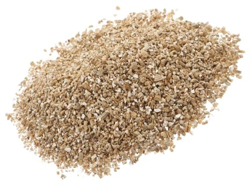 AKOOSY Vermiculita Fina Expandida para Cultivo de Hongos y Plantas en Interior y Exterior, Ph Neutro, Retención de Humedad, Paquete de 3 litros para Jardinería y Germinación