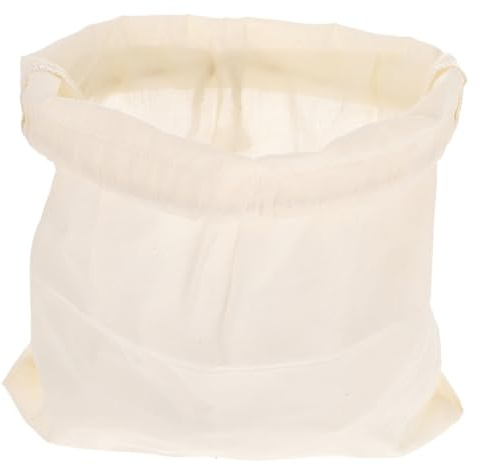 Gadpiparty Sachet Filtre en Coton 33X33 CM Réutilisable pour Filtrer Jus Lait Végétal et Thé en Vrac – Paquet Étamine Alimentaire Lavable pour Vin Café et Épices Paquet à Égoutter