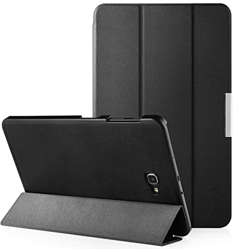 Simpeak Cover Compatibile per Galaxy Tab A 10.1 Custodia, Smart Case Compatibile con Samsung Galaxy Tab A 10.1 (2016)(SM-T580 / T585) Tablet Ultra-Sottile Folio Supporto Auto Sveglia/Sonno