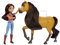 Spirit Lucky Doll & Horse - Doll with 7 Movable Joints & Horse with Soft Mane & Tail - Includes Treats & Brush - 7' Doll, 8' Horse - Gift for Kids 3+