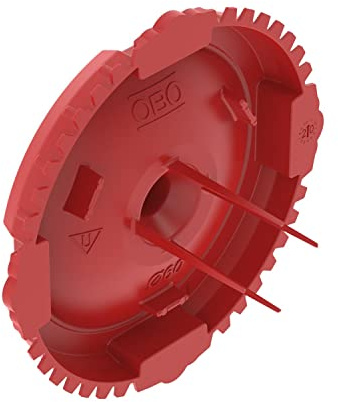 OBO Bettermann UP Signaldeckel ZU 60-SD, für Unterputzdosen, Ø60mm, PE, 50 Stück