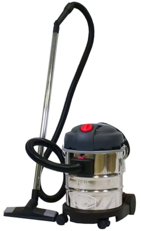 RENSON Aspirateur sans Sac Eau et Poussières 20L, 7,5m de câble, 1 Moteur, 1400W Max, Dépression 24kPA, livré avec des Nombreux Accessoires