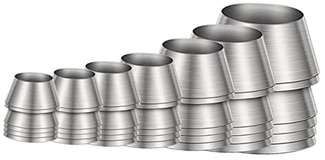 BESPORTBLE Lieferungen 7st Werkzeug Spalthammer Keil Ecke Holzgriffkeile Keil Für Runder Stahlkeil Keil Treibende Hammerstielkeil Spreizkeil Hammergriff Zubehör Metall Eisen Handhaben