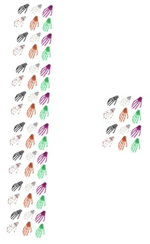 Baluue 60 Pièces épingle à cheveux accessoires filles pince à cheveux pour femmes halloween haloween pince cheveux barrettes à cheveux pinces à cheveux squelette accessoires squelette