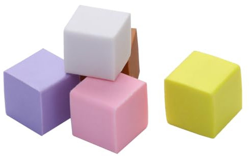NUOBESTY 5stücke Duftender Radiergummi Aus Hochwertigem Material Cartoon-design in Verschiedenen Farben Sicher Und Langlebig Für Junge Mädchen Und Schüler