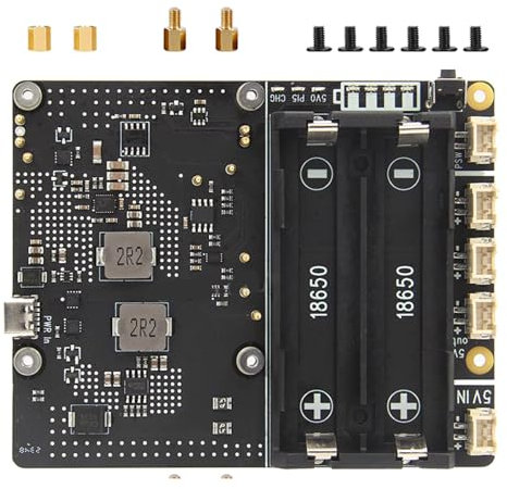 divuukyi X1201 Unterbrechungsfreies Backup-Strommodul, hohe Effizienz für Mainboard-Platine, verbessert das Management