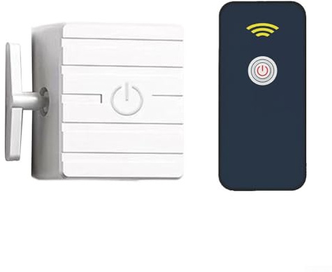 UrbanHui Light Smart Switcheses Button Pusher Finger-Bot for Light Switches Wireless Smart Light Switches Button Pusher Remote Control Button Pusher for Fans TVs Doorbells(host + 2 remote)