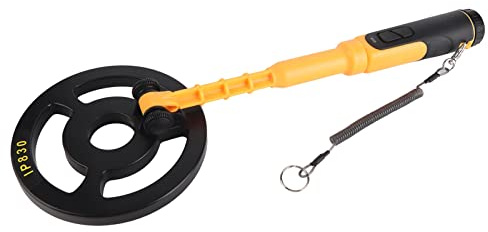 Walfront Unterwasser-Metallsuchgerät Handmetalldetektor Unterwasser-Schatzerkennung mit 5,9-Zoll-Suchspule IP68 Wasserdicht mit Ton-Licht-Vibrationsalarm