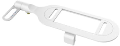Accesorio de Bidé para Inodoro Compacto No Eléctrico Fácil Instalación Lavado Femenino Higiénico 17.32x3.15x5.91 pulgadas