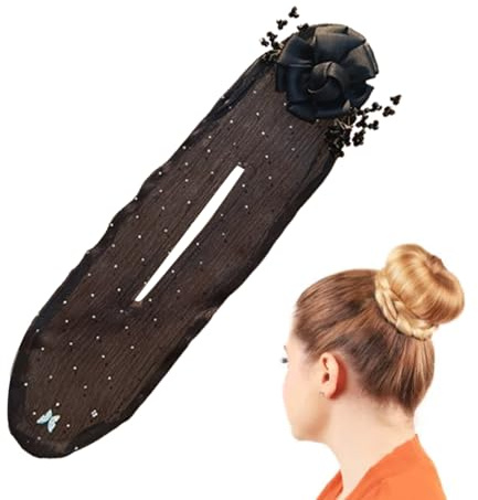 Flower Roller - Non-slip Flexible Mesh Hair Roller, Machine For, Soft Styling Accessory, Quick Hairstyle for Women and Girls with Long Hair | Came