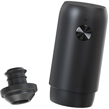 Electric Wine Saver Pumps with Vacuum Stoppers Rechargeable Automatic Bottle Sealer Preserver for Vacuum Pumps