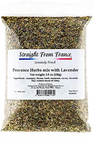 Straight from France Genuinely French Herbs de Provence Seasoning Lavender