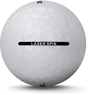 Ram Golf Laser Spin Golf Balls Incredible Value Golf Balls (White, 3 Pack / 36 Balls)