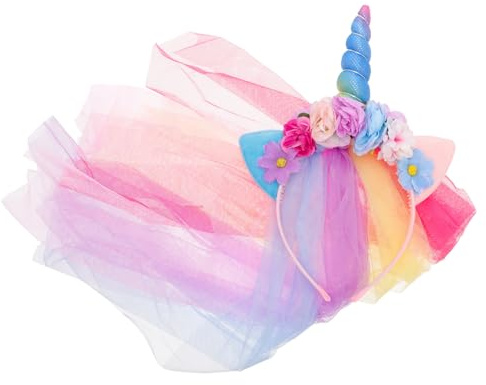 IWOWHERO 1 Stück Kinder-haarreif Das Inspirierte Schleier-stirnband Modisches Haar-accessoire Für Mädchen Für Partys Und Veranstaltungen