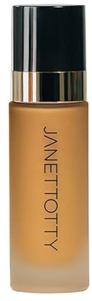 JANETTOTTY - 2 IN 1 Perfect Complexion Matte Foundation + Concealer - Is Lightweight, Soft Matte, Silky Touch, Medium To Full Coverage, Long-Lasting - Vegan And Oil-Free - 33,9ml (Amaka 205)