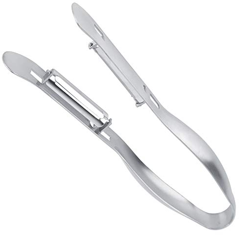 Éplucheur de Légumes à Asperges en Acier Inoxydable, Dissolvant de Tomates Multifonction, Facile à Utiliser, Bord de Couteau à Pince adapté aux Carottes D'asperges