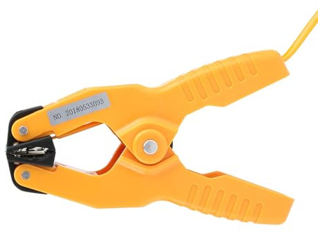 Temperature Clamp HVAC K Type Thermocouple Thermometer Lead Probe Pipe Clamp, HT 05 K Type Thermocouple Sensor Temperature Lead Pipe Clamp 1~3/8-40~200℃