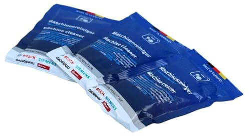 DUJULE 3 x Maschinenreiniger für Bosch Siemens 312194 00312194 Reiniger für Geschirrspüler Spülmaschine Geschirrspülmaschine