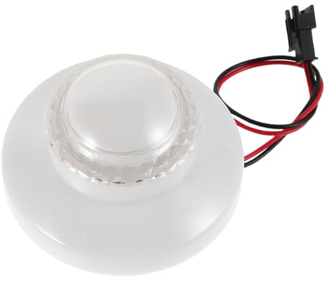 Milisten Máquina De Claw Machine Botones Iluminados Por Led Pulsador De Consola Para Máquinas Expendedoras Funcionan Monedas Botones De Iluminados Para Comerciales