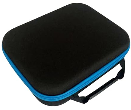 Qsvbeeqj Mallette de rangement rigide pour ranger perceuse, tournevis et aiguiseurs d'outils, étui de protection uniquement, AA