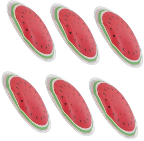 MUSISALY 6pezzi Impacco Refrigerante Per Occhi Cuscinetti Rinfrescanti Riutilizzabili Per Gonfiore e Rossore Impacco Di Ghiaccio Facile Da Usare Per Sollievo Dal e Secchezza Oculare