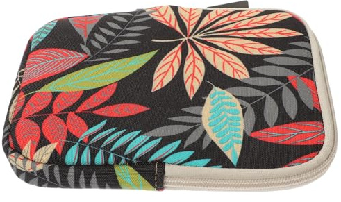 Hemobllo Funda Protectora de Lona Resistente Estuche Elegante para Ebook con Protección contra Suciedad y Marcas Bolsa Multifuncional para Libros Electrónicos y Accesorios Pequeños